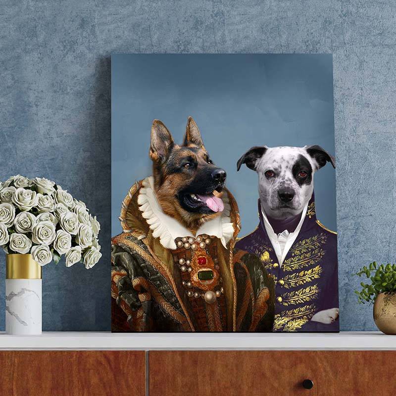Your Pets Into Duchess And Military Officer Portraits