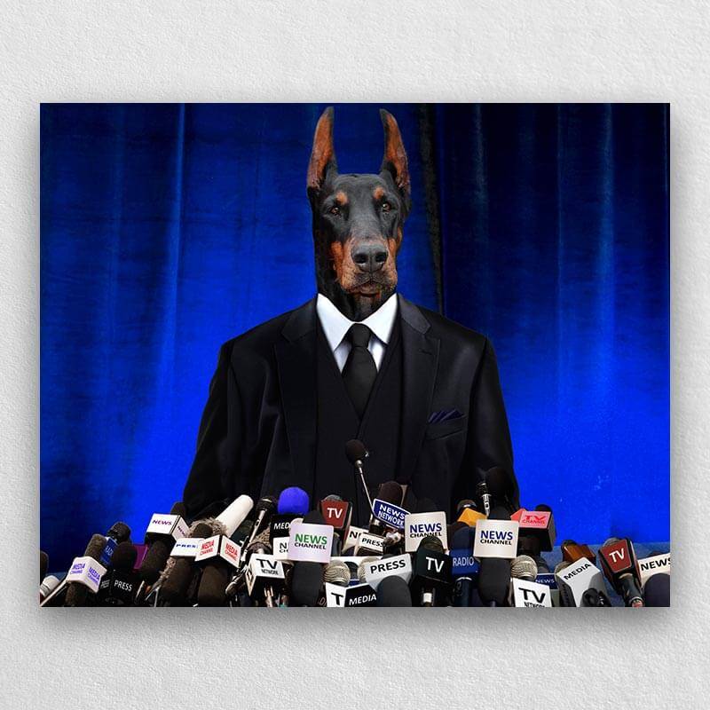 Pet Spokesman Of The Government Self Portrait