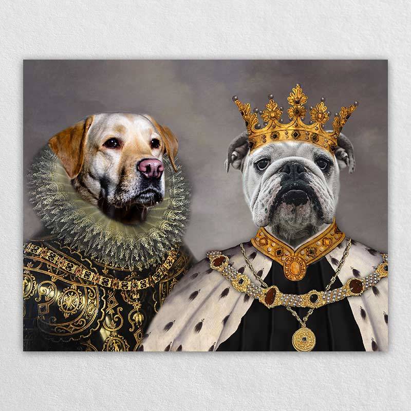 King Archduke Royal Pet Portraits On Human Bodies