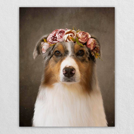 Cat Portrait Photo Dog For Painting Pet Artwork