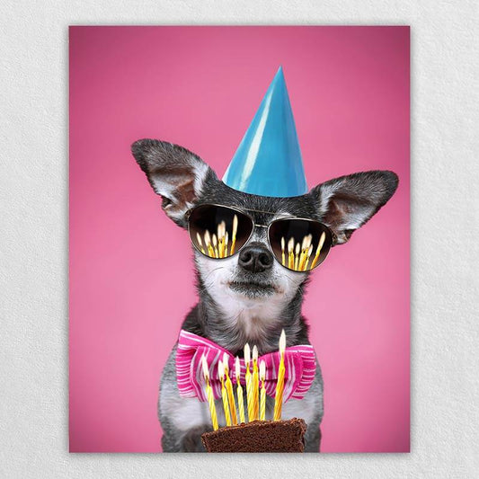 Cute Dog Portraits Custom Pet Canvas Funny