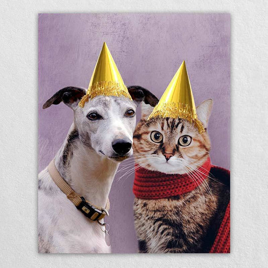 Pet Canvas Custom Birthday Gidts For Her/Him