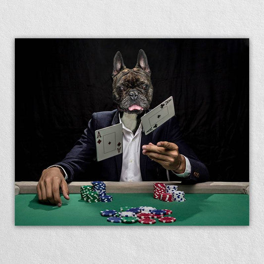 Dressed Up Dog Portraits Pet Painting