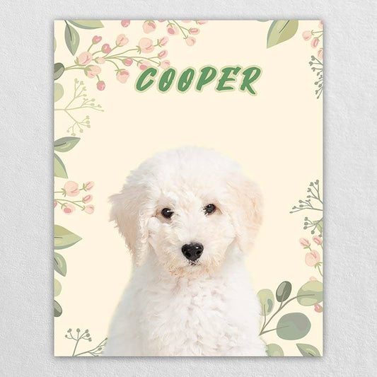 Custom Gift Pet Memorial Canvas