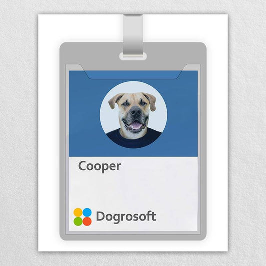 Custom Pet Id Badge Puppy Portraits Paintings