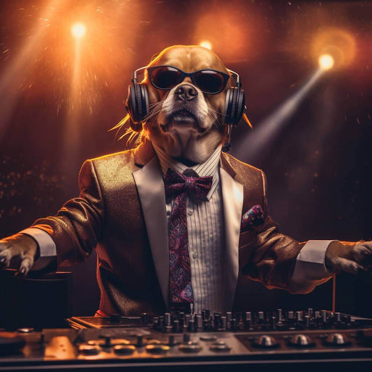Cool DJ Pet Portrait Personalized Cat Dog Gifts