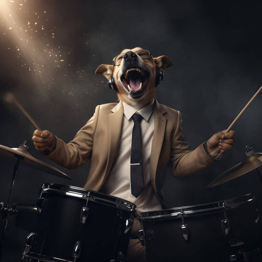 Groove Guru Animal Wall Painting