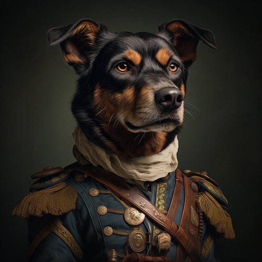 Pet Renaissance Art Royal Artwork Of Pet