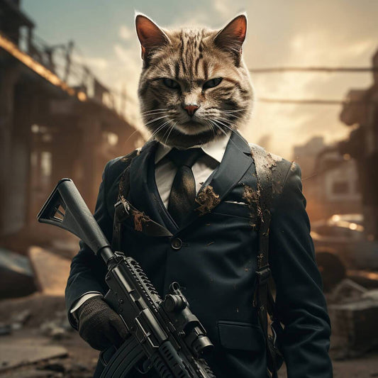 The Art Of Dogs Custom Cat Portrait Pet Art