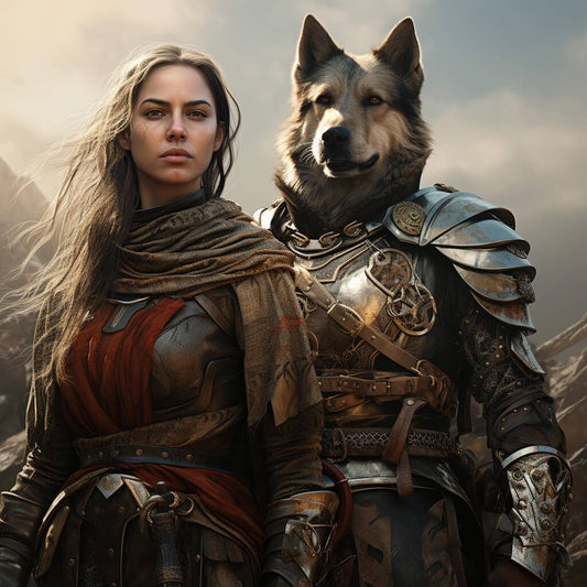 Turn Your Pet Into Royalty Pet Art Portraits