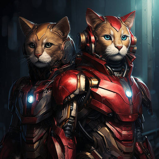 Iron Pets Photos Made To Look Like Paintings Pet Art