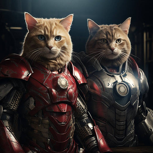 Fantasy Cat Artwork Dog And Pet Painting Iron Pets