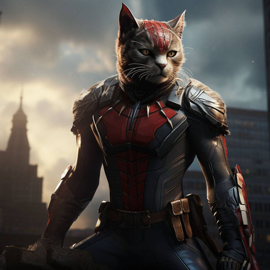 Art Of Spider Man Portrait Your Pet