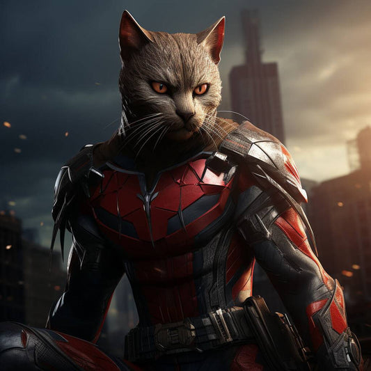 Spider Man Promo Art Pet Paintings Custom