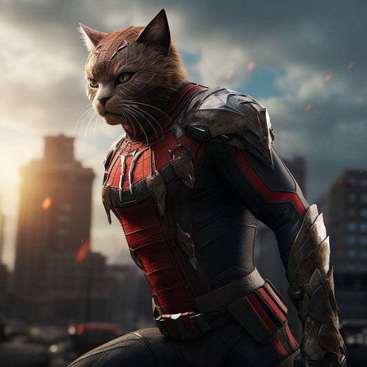 Marvel Spider Man Art Portrait Of The Pet