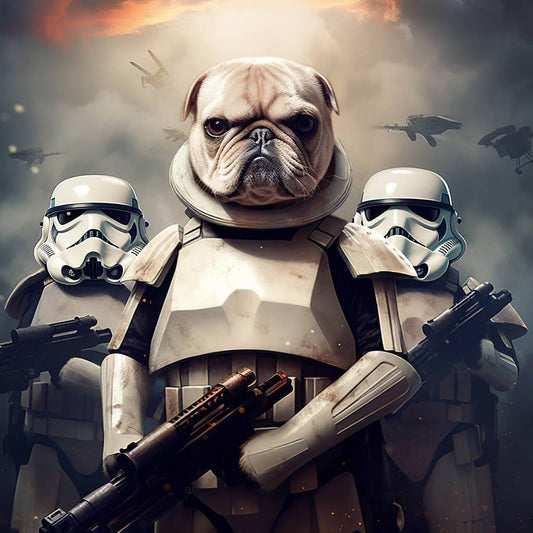 Star Wars Art Work Custom Pet Artwork