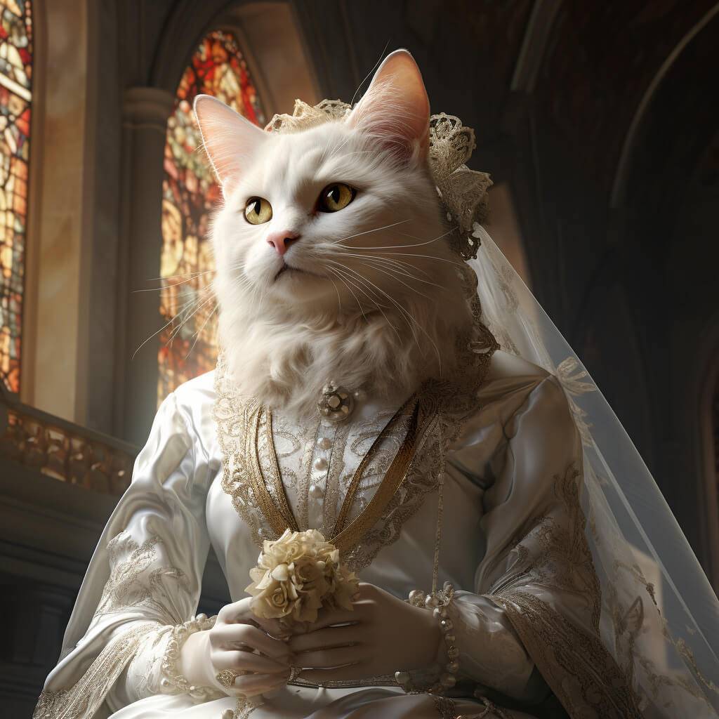 Painting For Wedding Gidt Pet Human Portrait