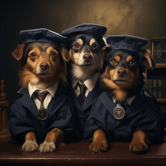 Dog Face On Painting Pet Human Portrait