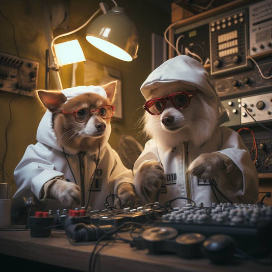 Small Doctor Picture Cat Painting Funny
