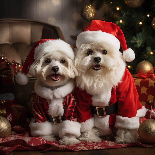 Custom Pet Painting About Christmas