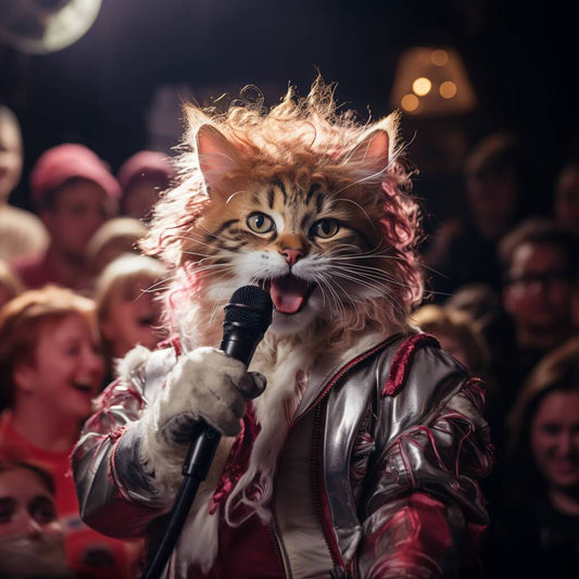 Singer Wall Art Big Cat Images
