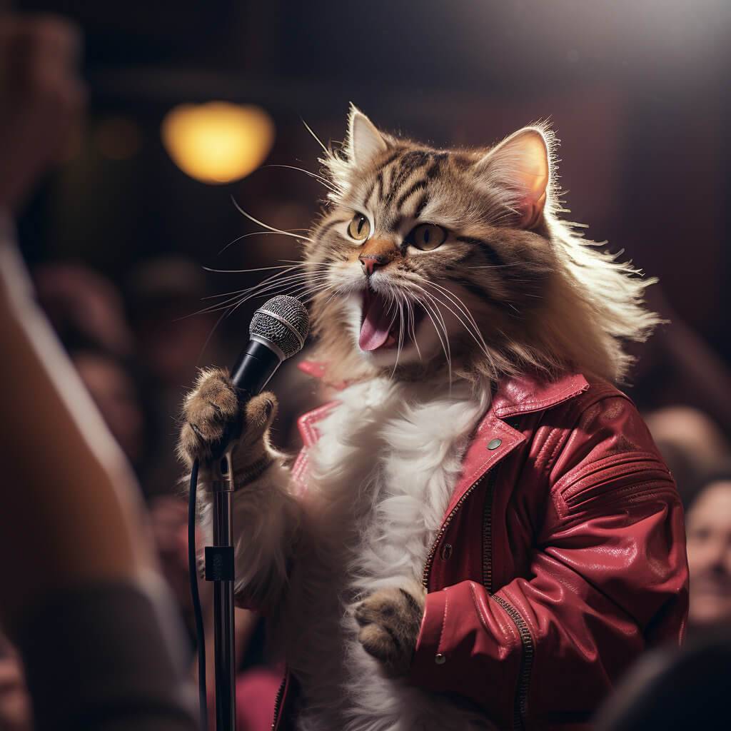 Singer Photos Small Cat Images