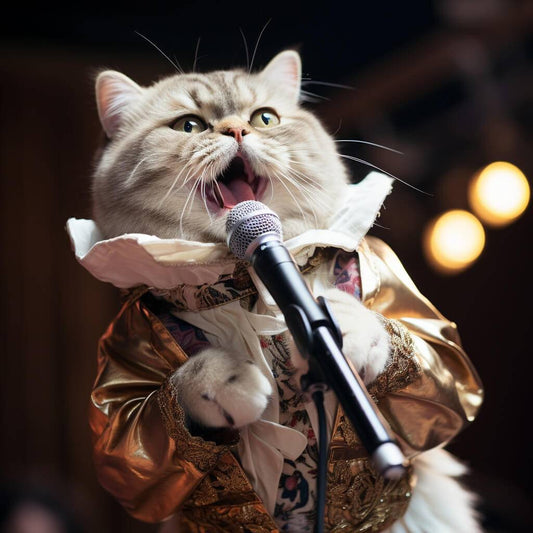Rock Music Wall Art Cat Jpg Images