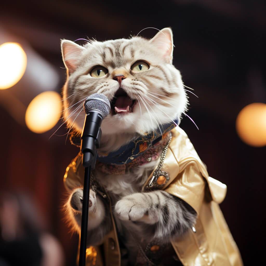 Music Wall Art Decor Png Cat Images