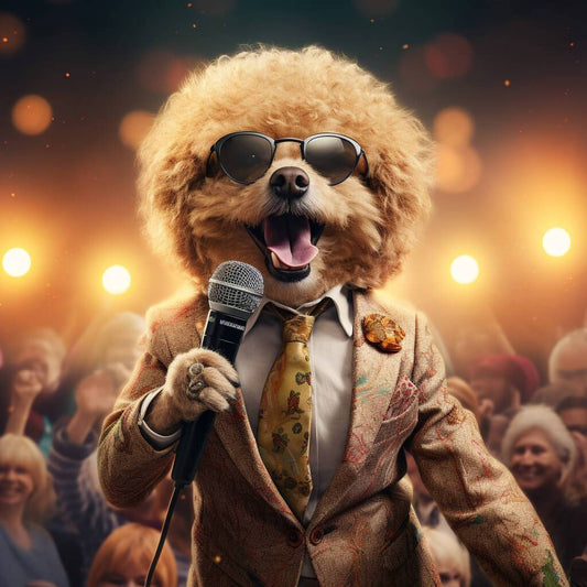 Music Poster Prints Small Dog Photos