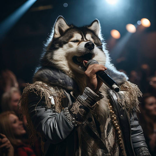 Music Wall Prints Puppy Dog Photos