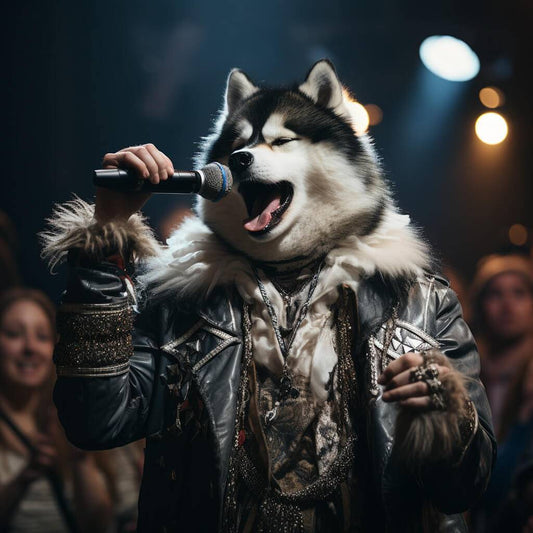 Musical Prints Funny Dog Photos