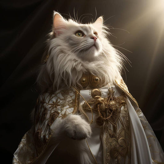 Religious Art Work Pet Face Portraits