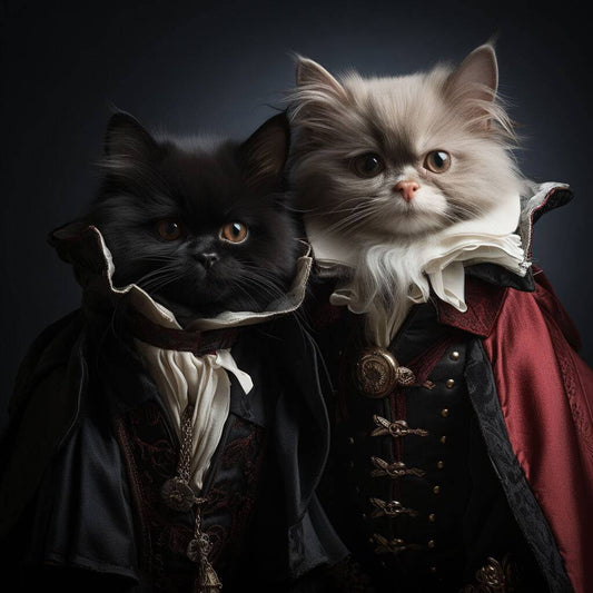 Beautiful Renaissance Paintings Vampire Portrait Pet