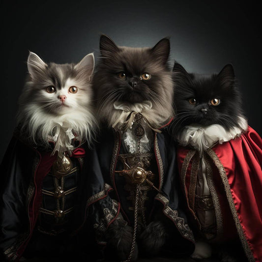 Vampire Fantasy Art Medieval Pet Canvas Art