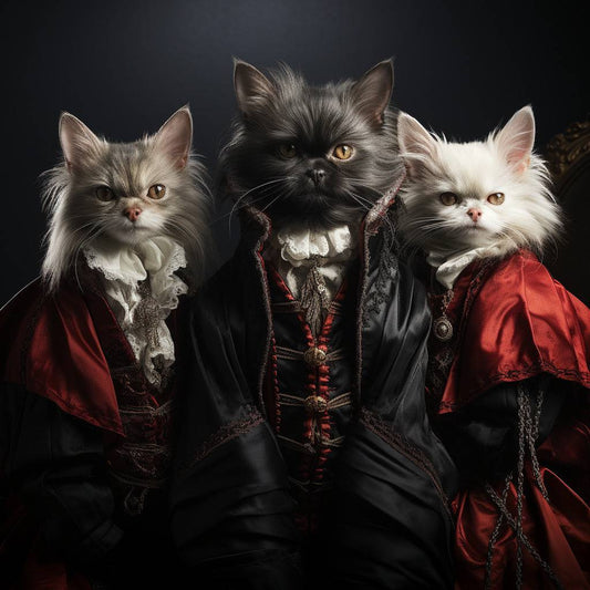 Vampire Medieval Era Art Custom Pet Artwork