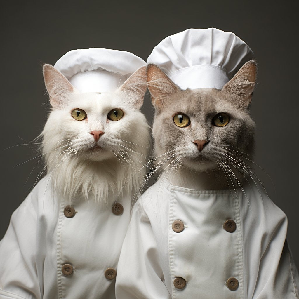 Kitchen Artwork Decor Hilarious Cat Photos