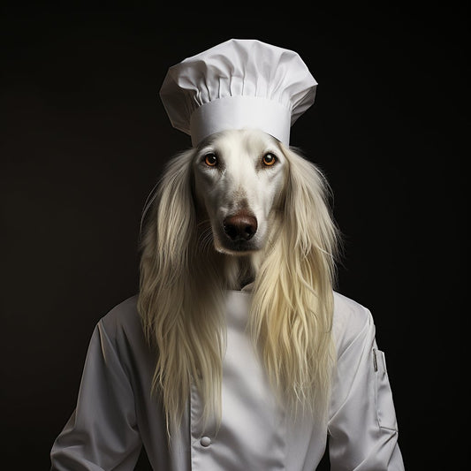 African Kitchen Wall Art Dog Portrait Photography