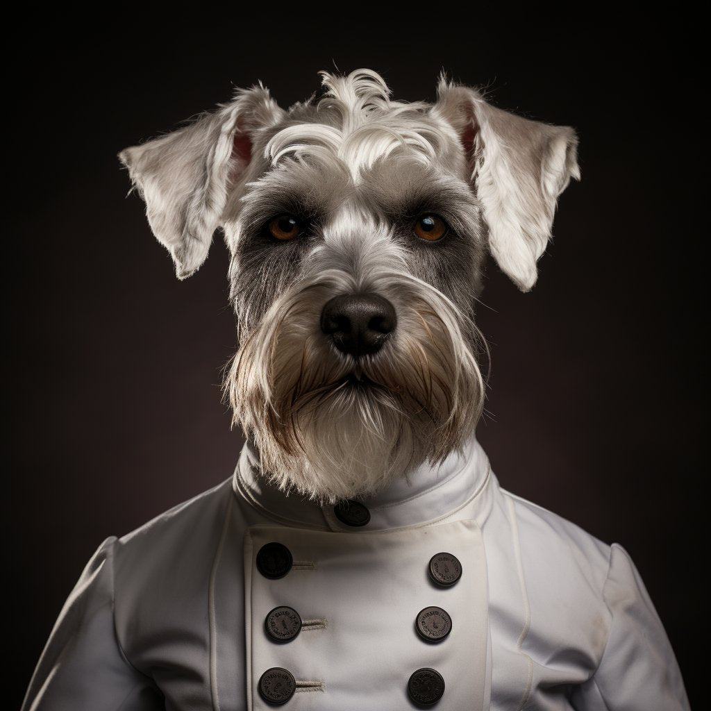 Chef Life Photo Dog Painting Diy