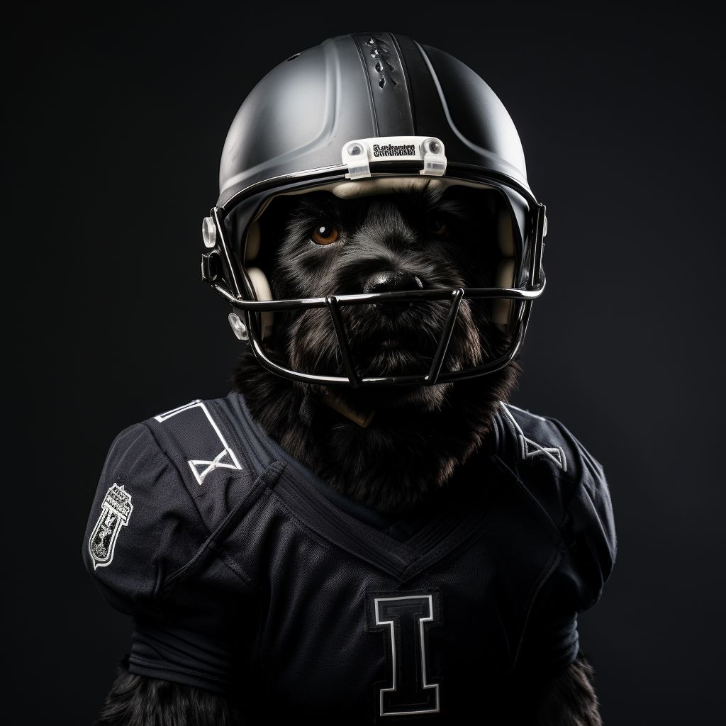 Best Football Player Of All Time Pet Dog Photo