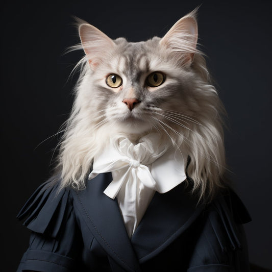 Judge Portrait Art Cat Head Portrait Images