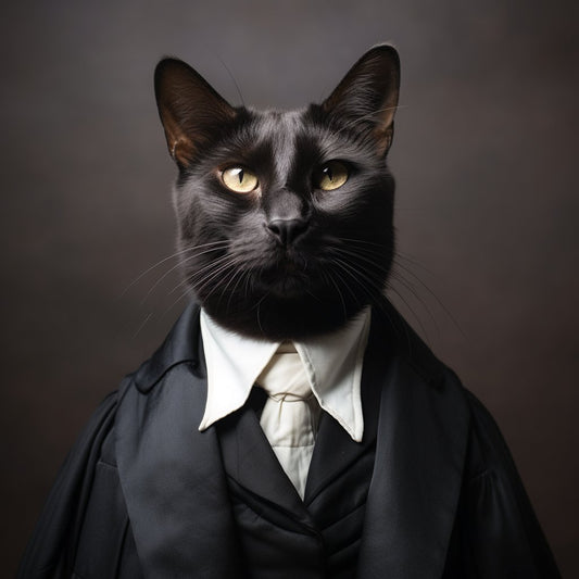 Honorable Judges' Photographs Cat Diagram Portrait Images