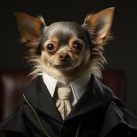 Dog Canvas Print Courtroom In Focus