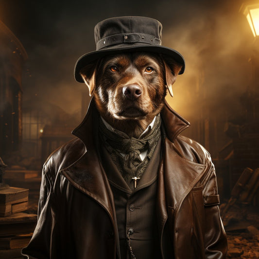 Detective Image Best Cat Canvas Art
