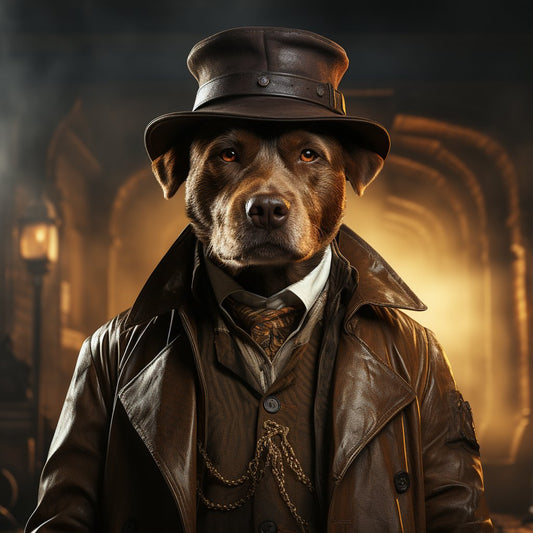 Detective Canvas Photo Pets Into Canvas Art