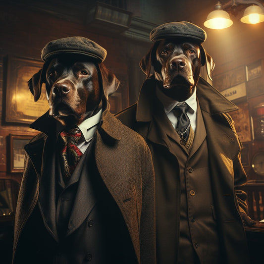 Detective Digital Images Download Modern Pet Canvas Art