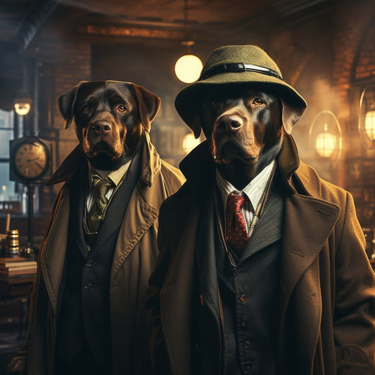 The Digital Art Detective Pet Into Canvas Painting