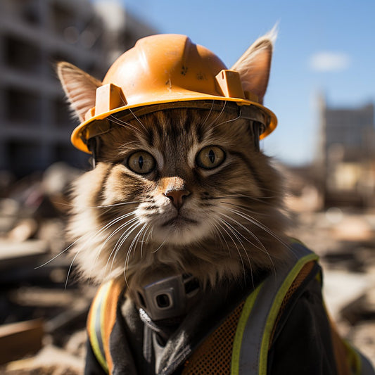 Master Of Architectural Styles Art Image Of A Cat