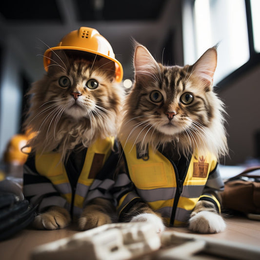 Green Building Advocate Fantasy Art Image Cat