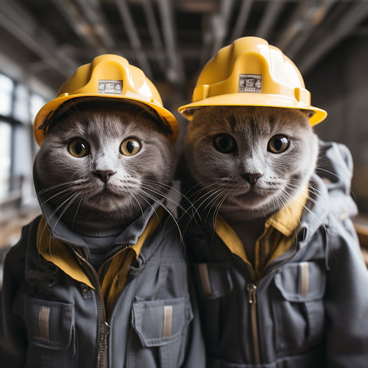 Skyscraper Architect Best Cat Art Image