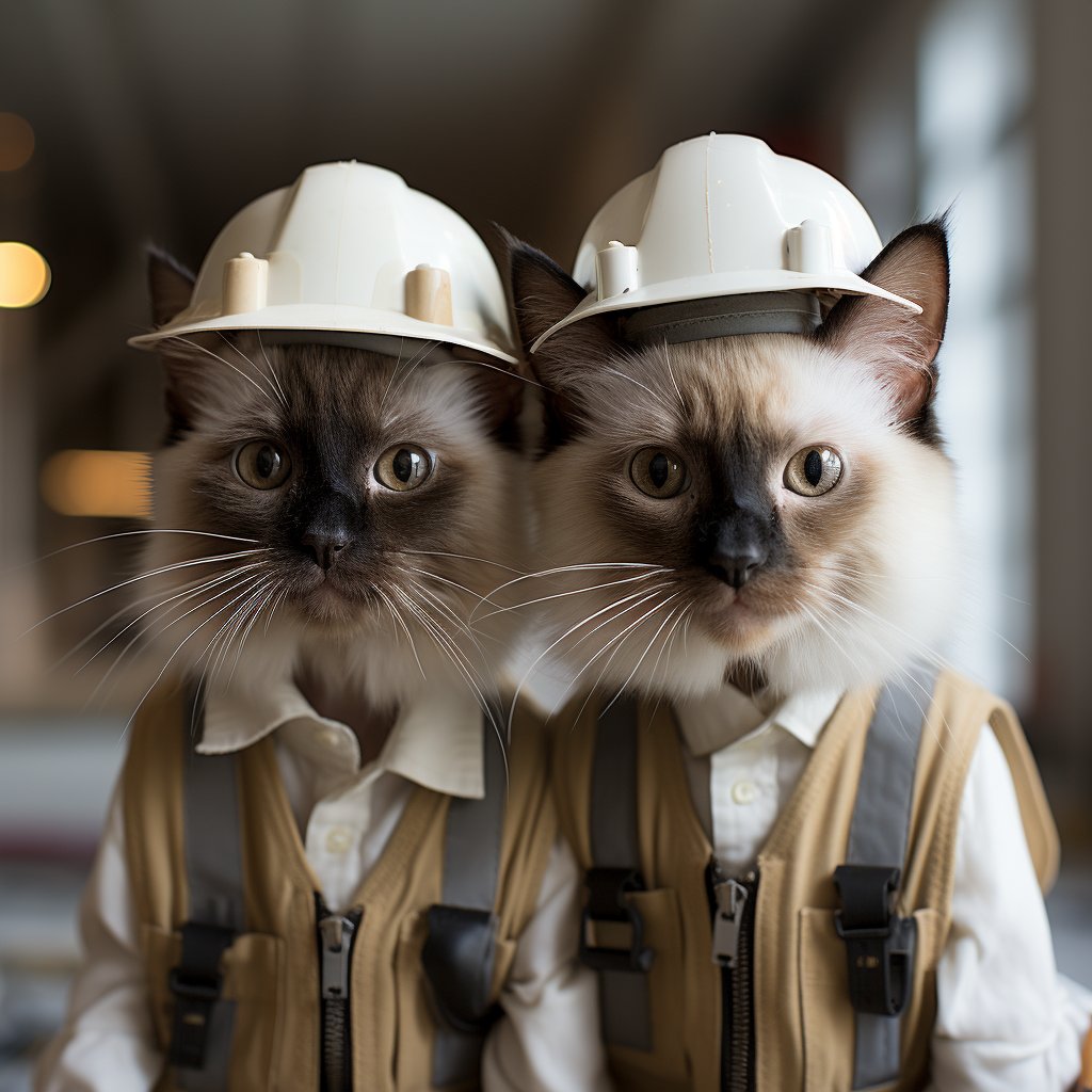 Building Envelope Specialist Cat Wall Art Photo